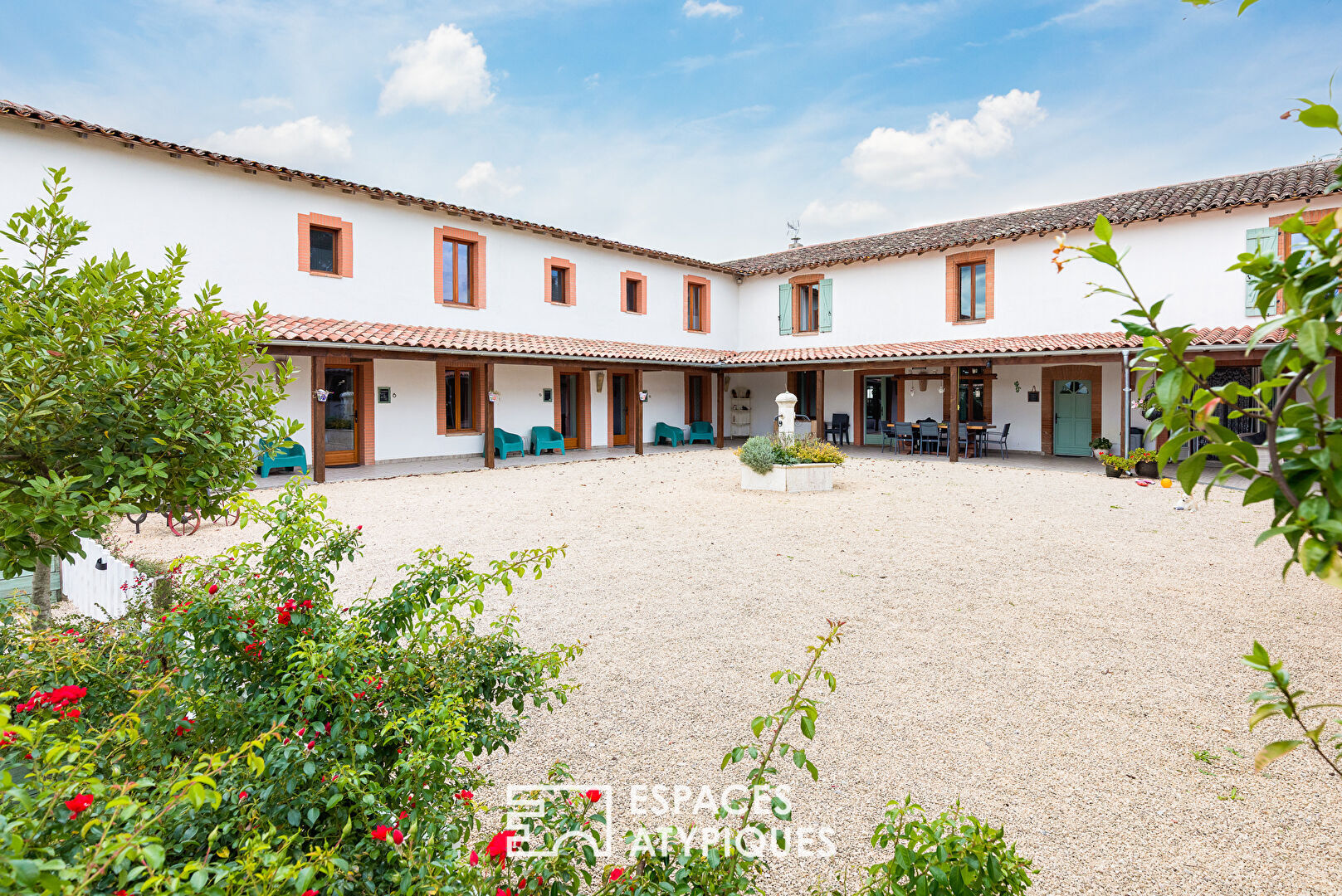 Domaine de caractère dédié à l&rsquo;accueil, au coeur de la campagne