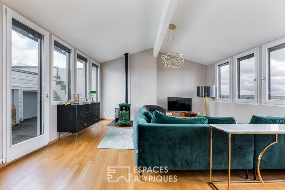 Penthouse avec terrasse panoramique dans le coeur historique