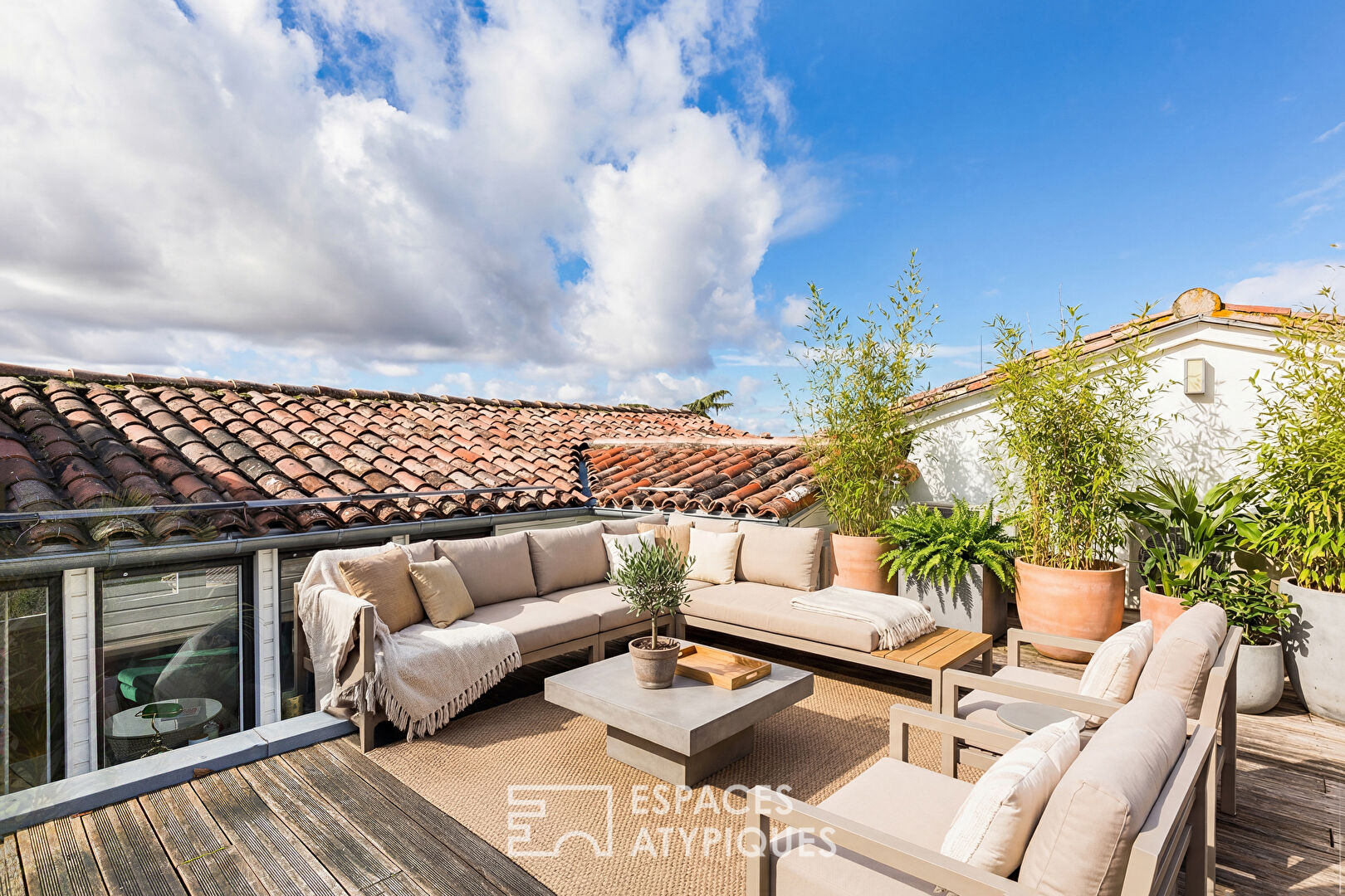Penthouse avec terrasse panoramique dans le coeur historique