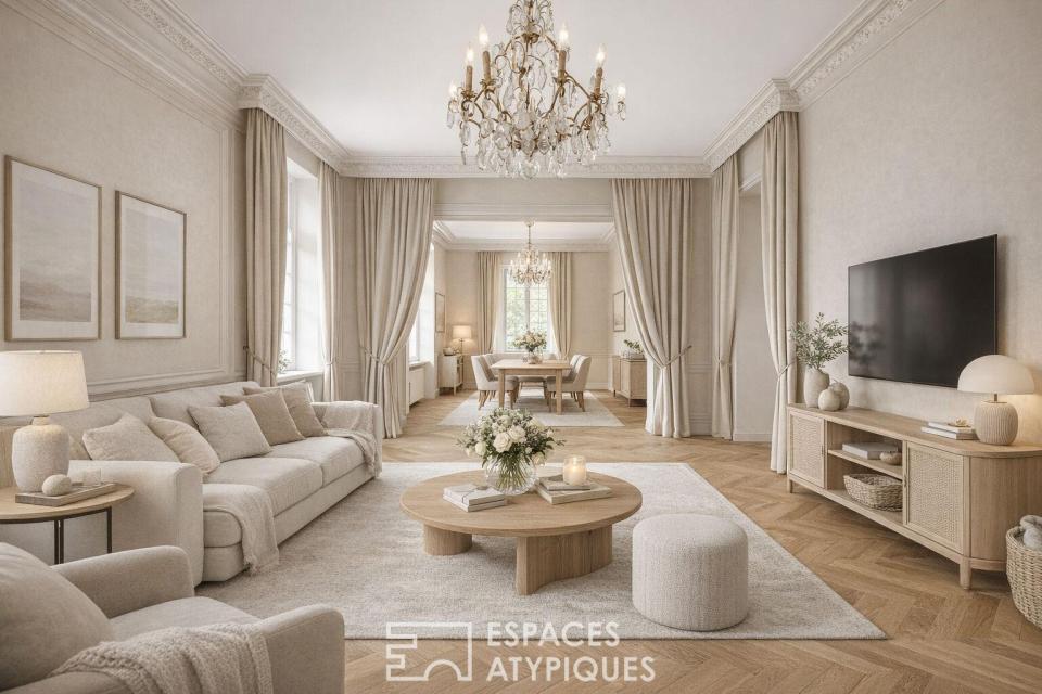 Beau domaine à réinventer, niché au coeur d'un parc privé