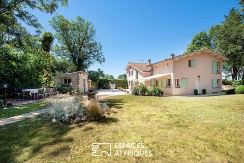 Maison de charme avec parc arboré et dépendance à 25 minutes d&rsquo;ALBI