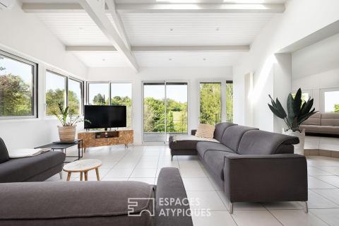 Maison avec piscine sur les hauteurs d&rsquo;ALBI dans un écrin de verdure