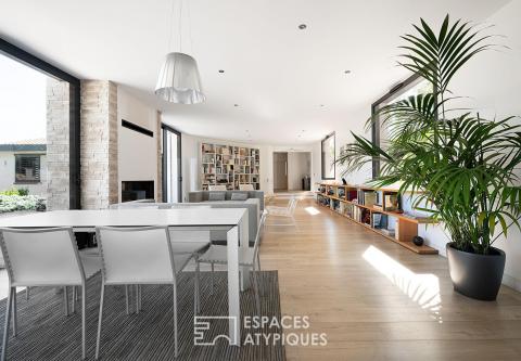 Villa contemporaine avec vue panoramique et piscine sur les hauteurs d&rsquo;Albi