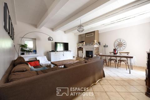 Coquette maison de village avec jardin