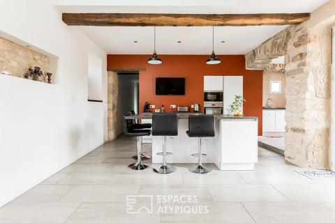 Propriété de caractère avec gîte
