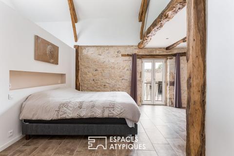 Ensemble immobilier de charme avec gîte et dépendances