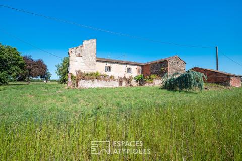 Ancienne ferme à réinventer sur plus de 1,5 hectare aux portes d&rsquo;ALBI