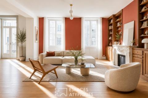 Immeuble Art Déco avec jardin et garage en centre ville