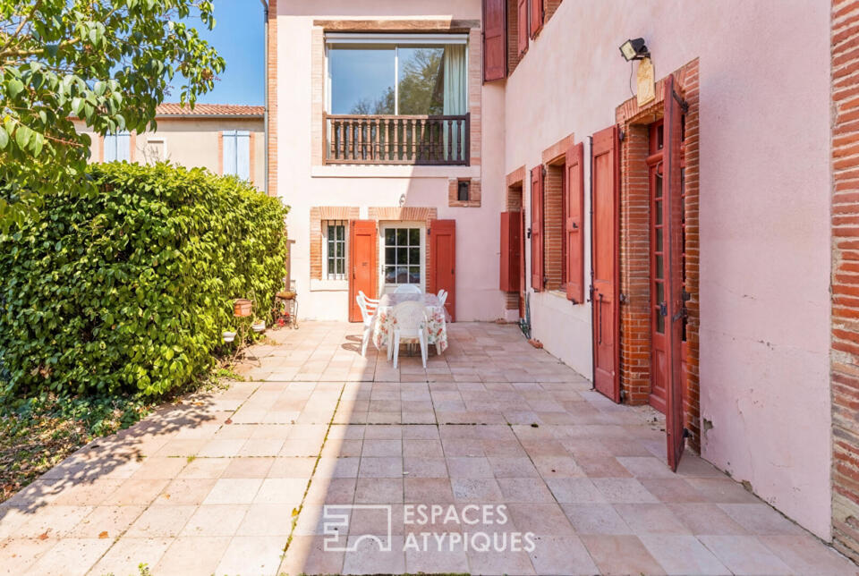 Maison bourgeoise au cachet Belle époque avec dépendance