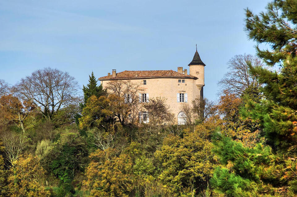 Château de caractère entièrement restauré et ses dépendances en position dominante