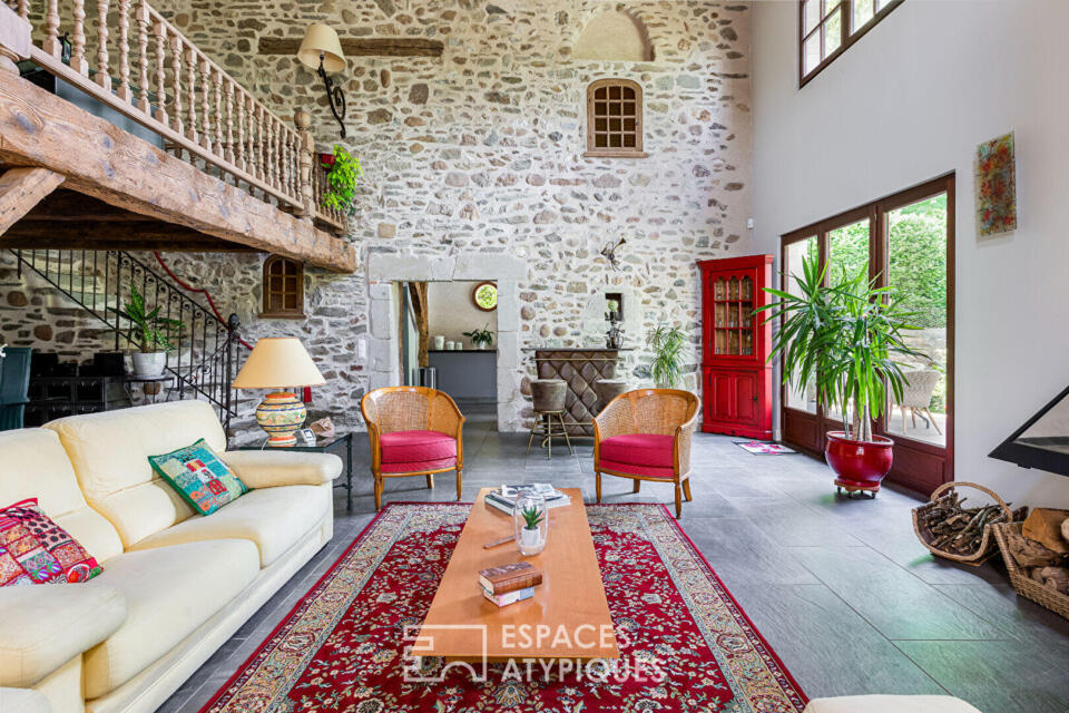 Maison de caractère avec piscine