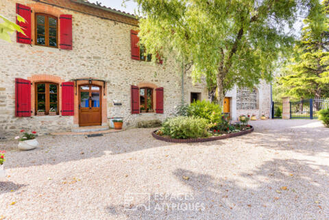 Maison de caractère avec piscine