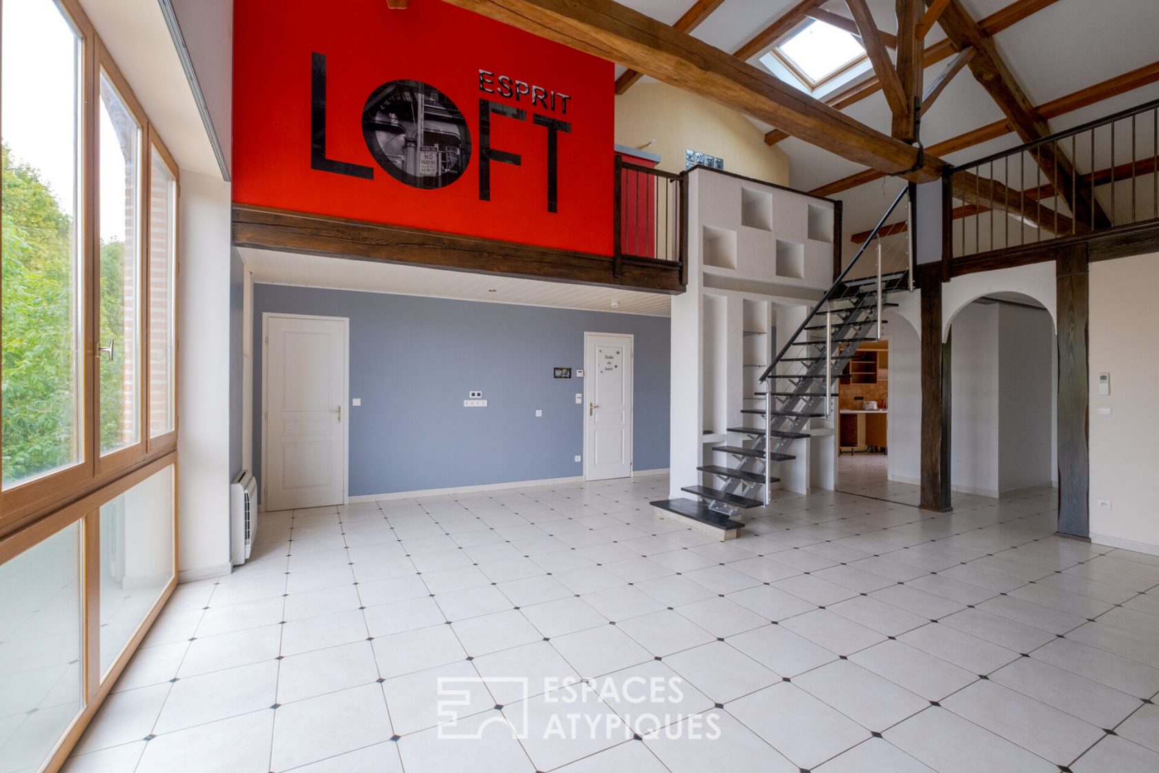 Maison type loft dans le centre historique