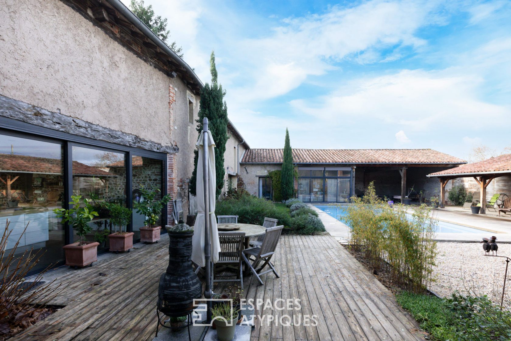 Ensemble immobilier insoupçonnable dans quartier prisé d’ALBI