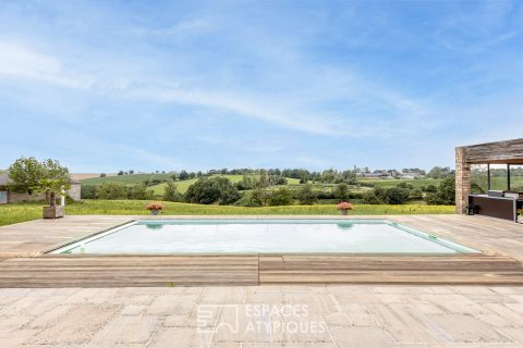 Villa d’architecte avec piscine proche d’ALBI