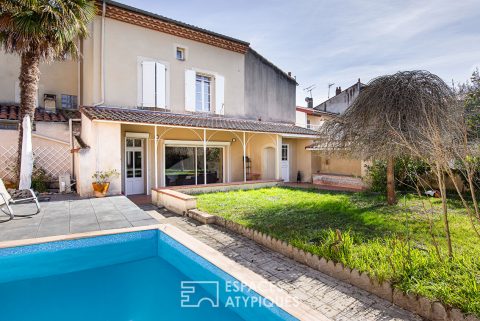 Charming Albi house with independent studio and garage