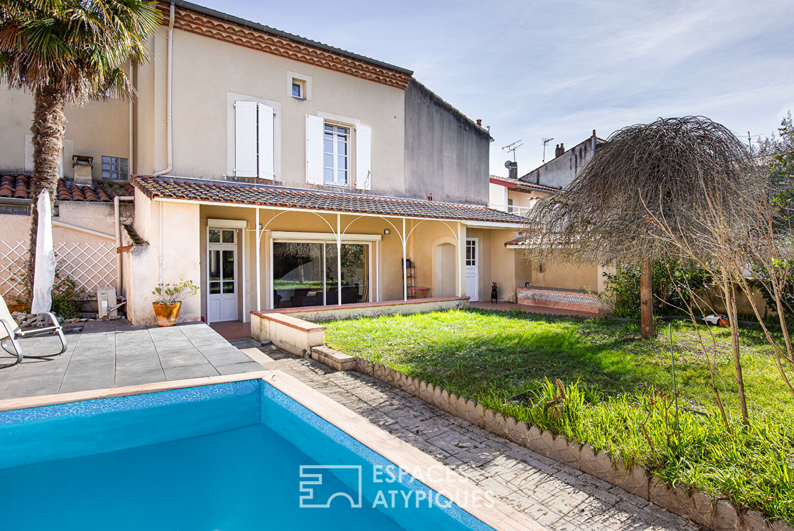 Charming Albi house with independent studio and garage