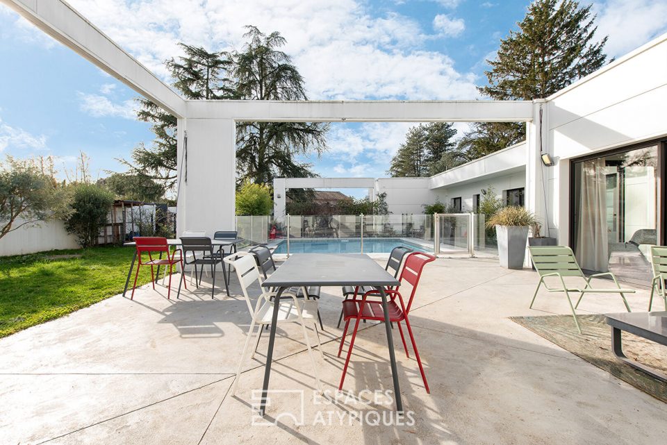 Villa d'architecte contemporaine avec piscine à ALBI