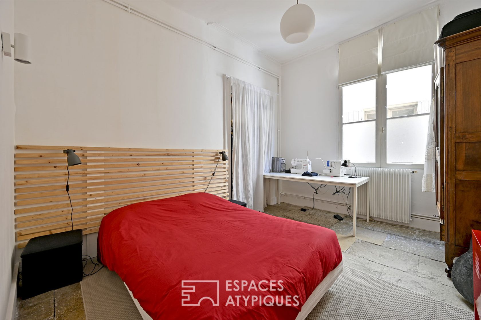 Renovated apartment with character