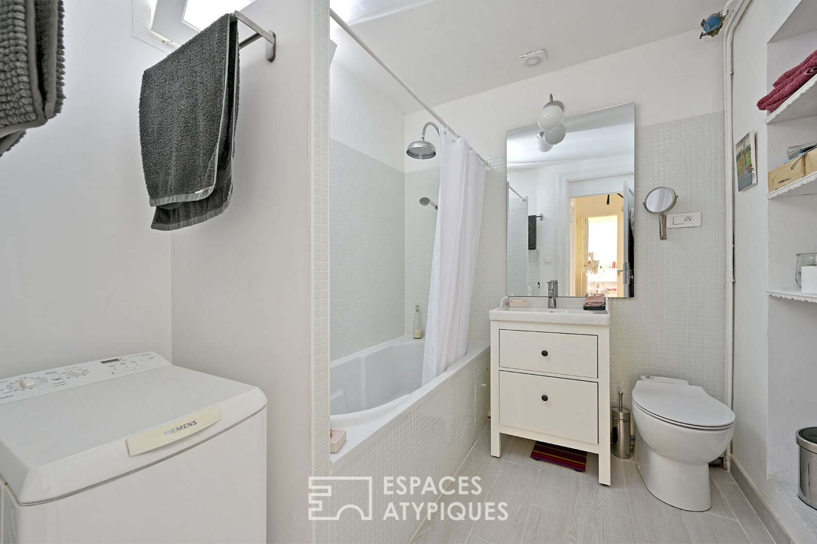 Renovated apartment with character