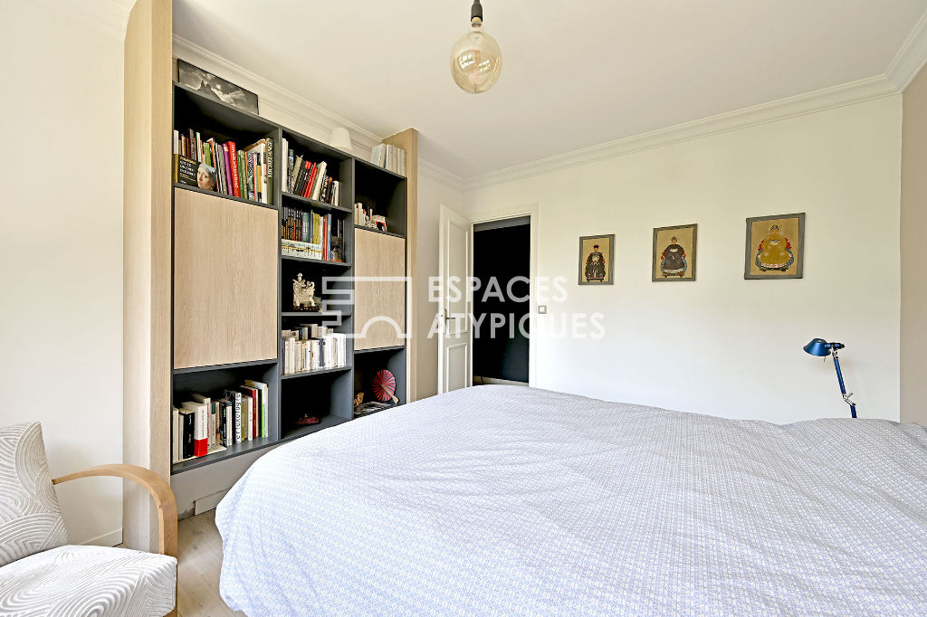Apartment with garden and pool