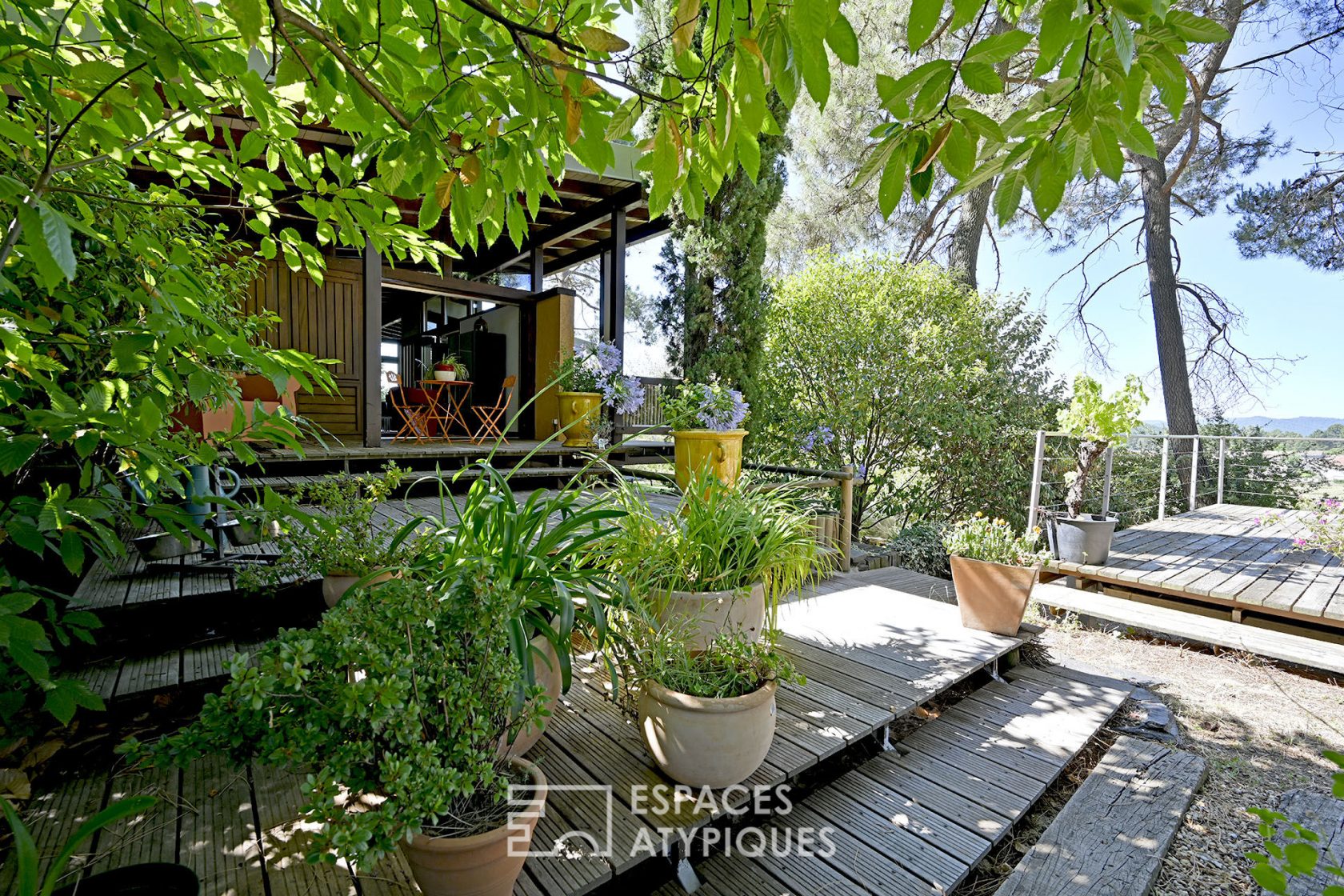 Architect house in Gard Cévennes