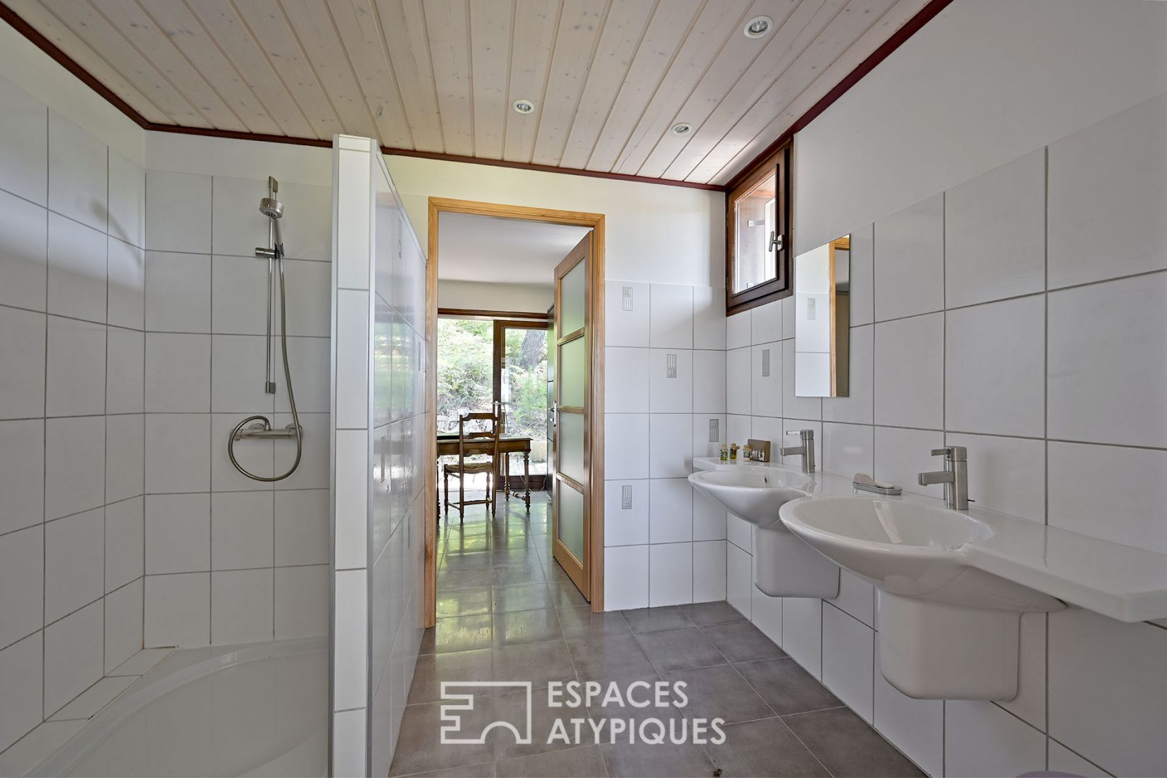 Architect house in Gard Cévennes