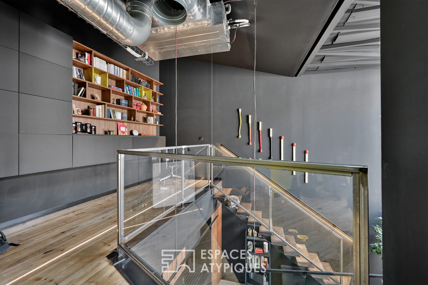 Unusual townhouse with an industrial spirit