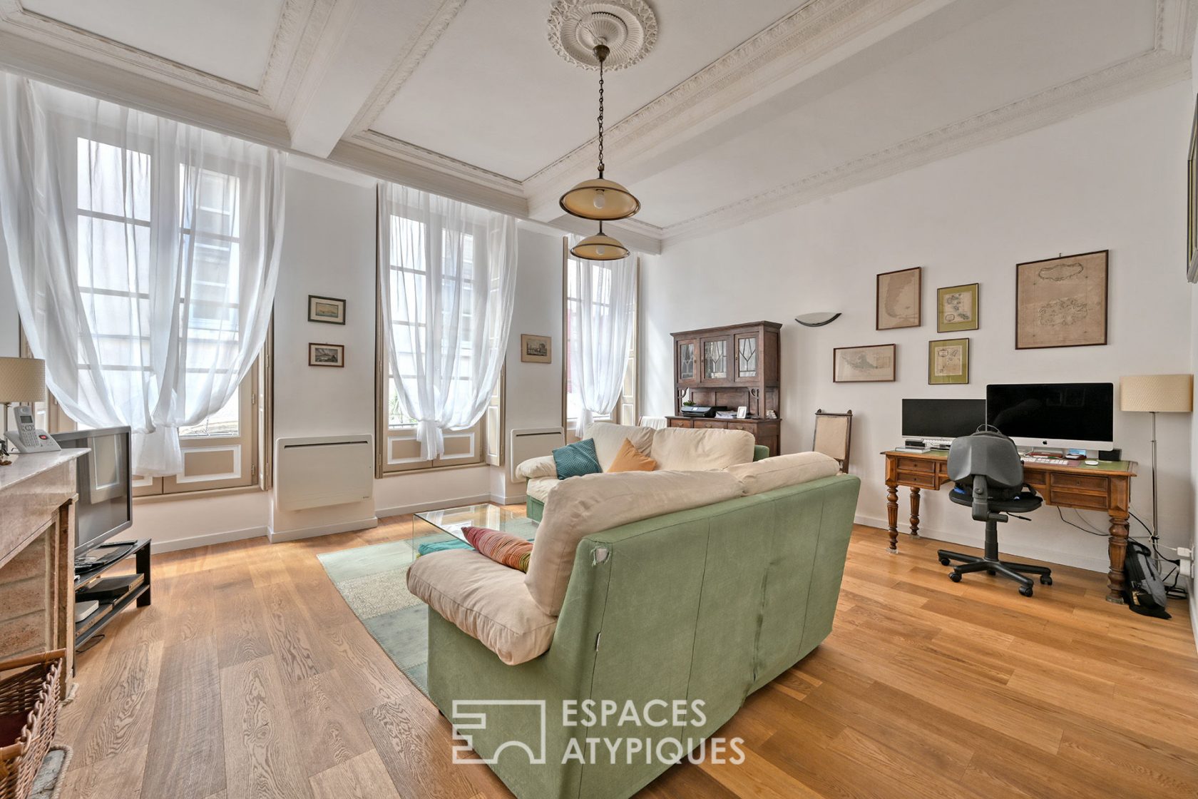 Apartment with cellar and garage