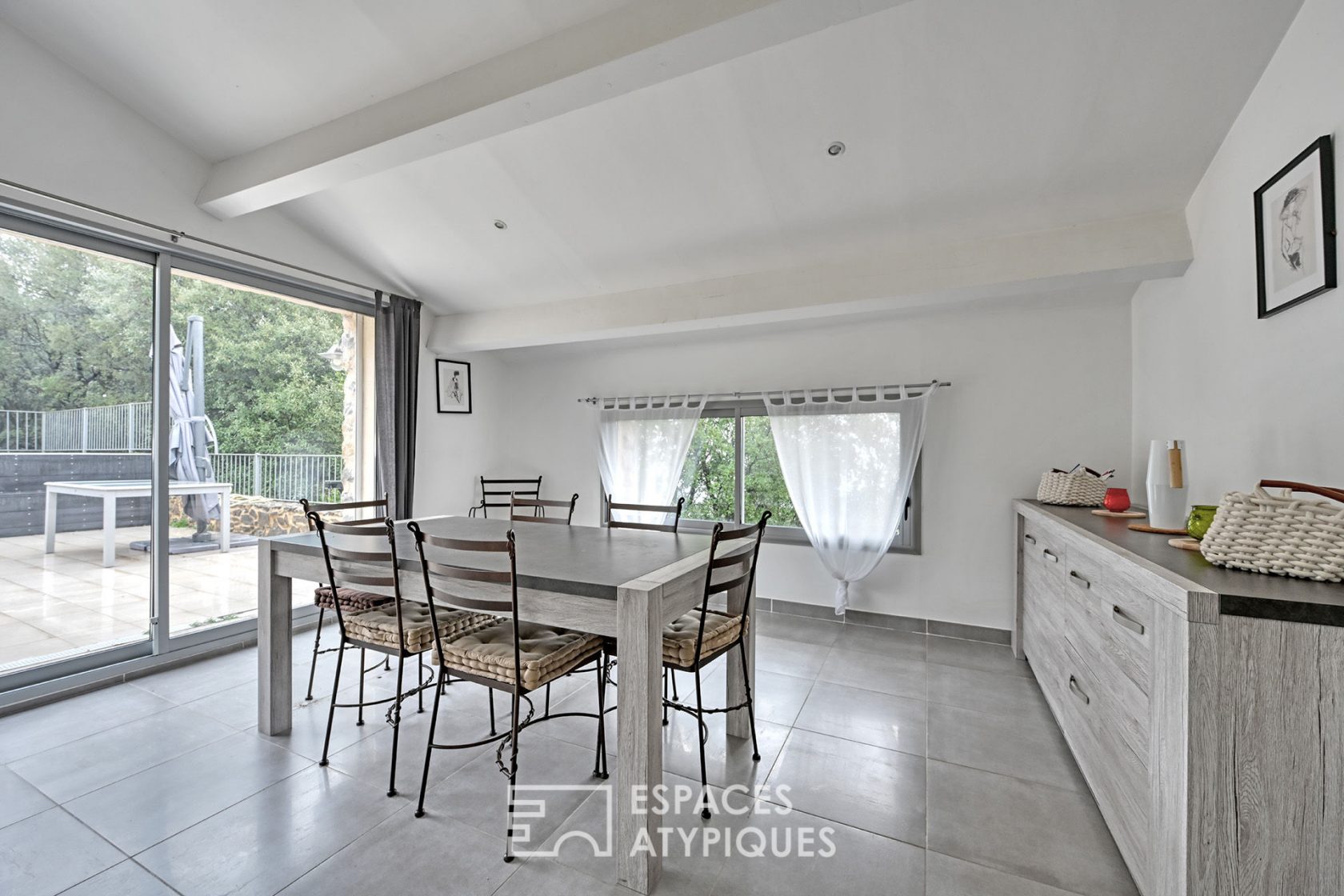 Cévennes gardoises, old sheepfold completely renovated