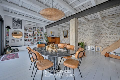 Maison de ville avec piscine