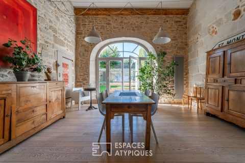Renovated historic house with its intimate garden