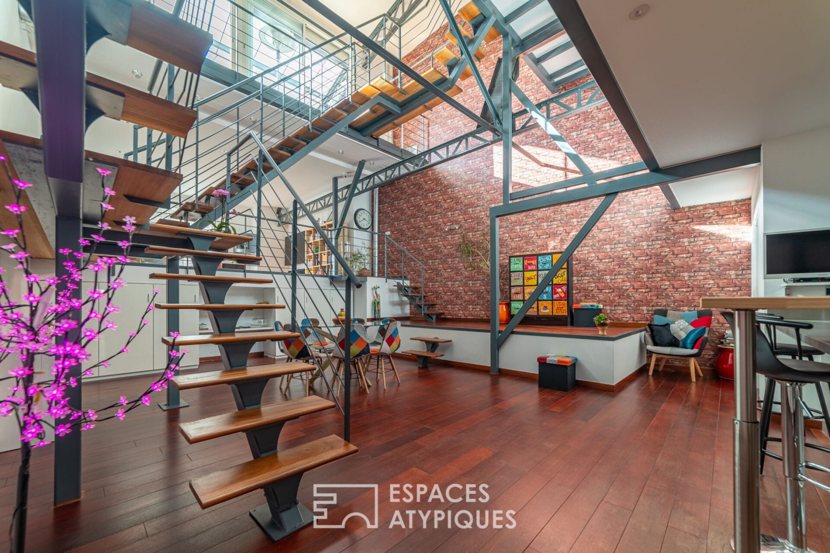Loft in a former spinning mill