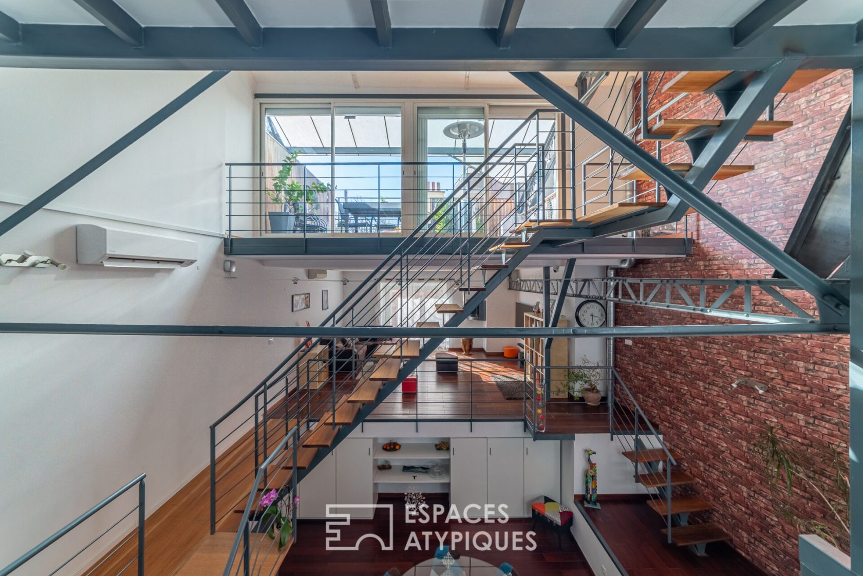 Loft in a former spinning mill