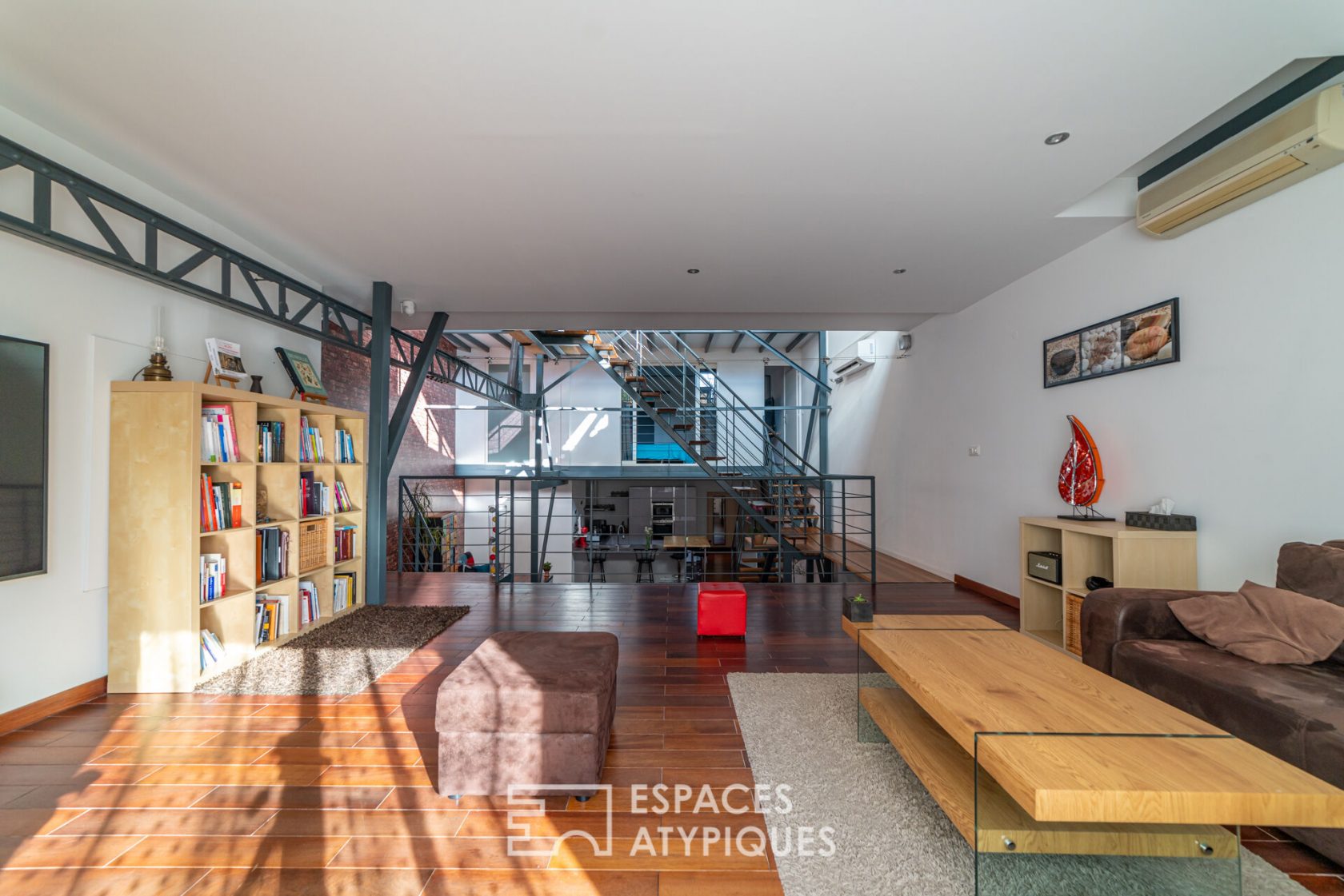 Loft in a former spinning mill