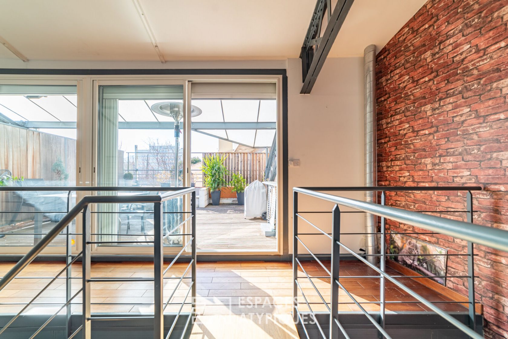 Loft in a former spinning mill