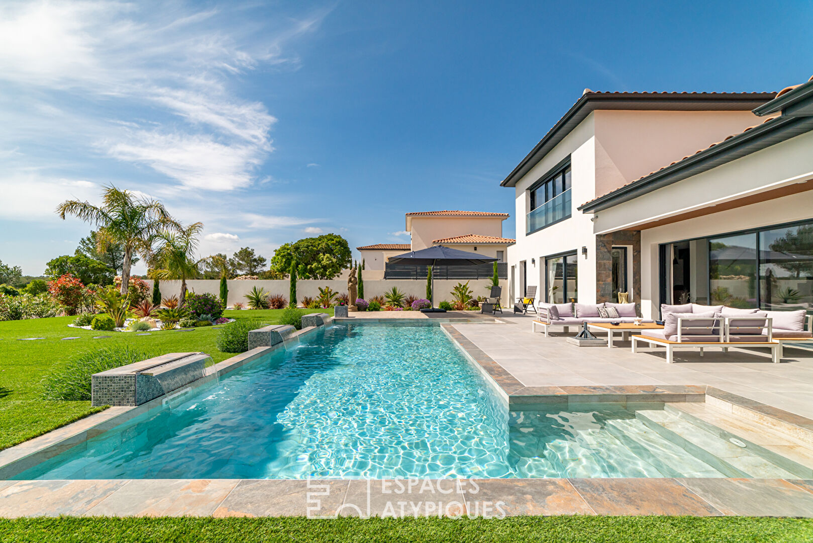 Villa contemporaine esprit zen
