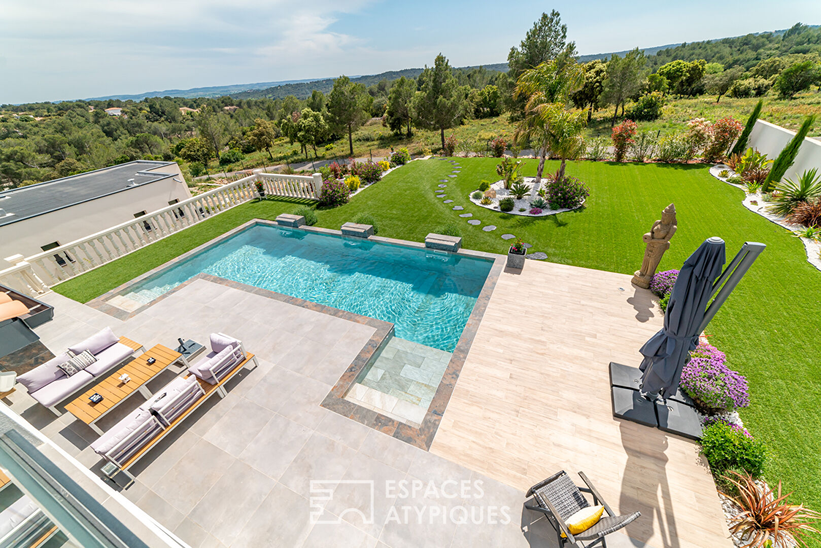 Villa contemporaine esprit zen