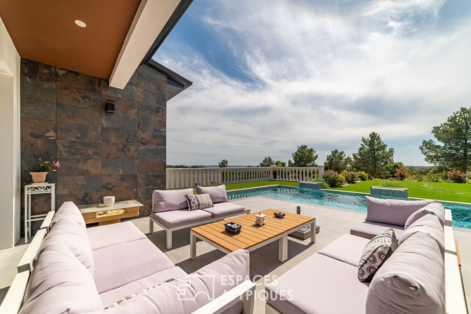 Villa contemporaine esprit zen