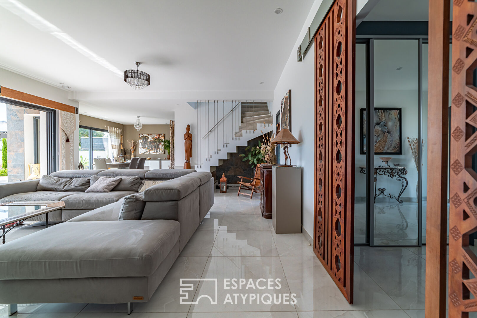 Villa contemporaine esprit zen