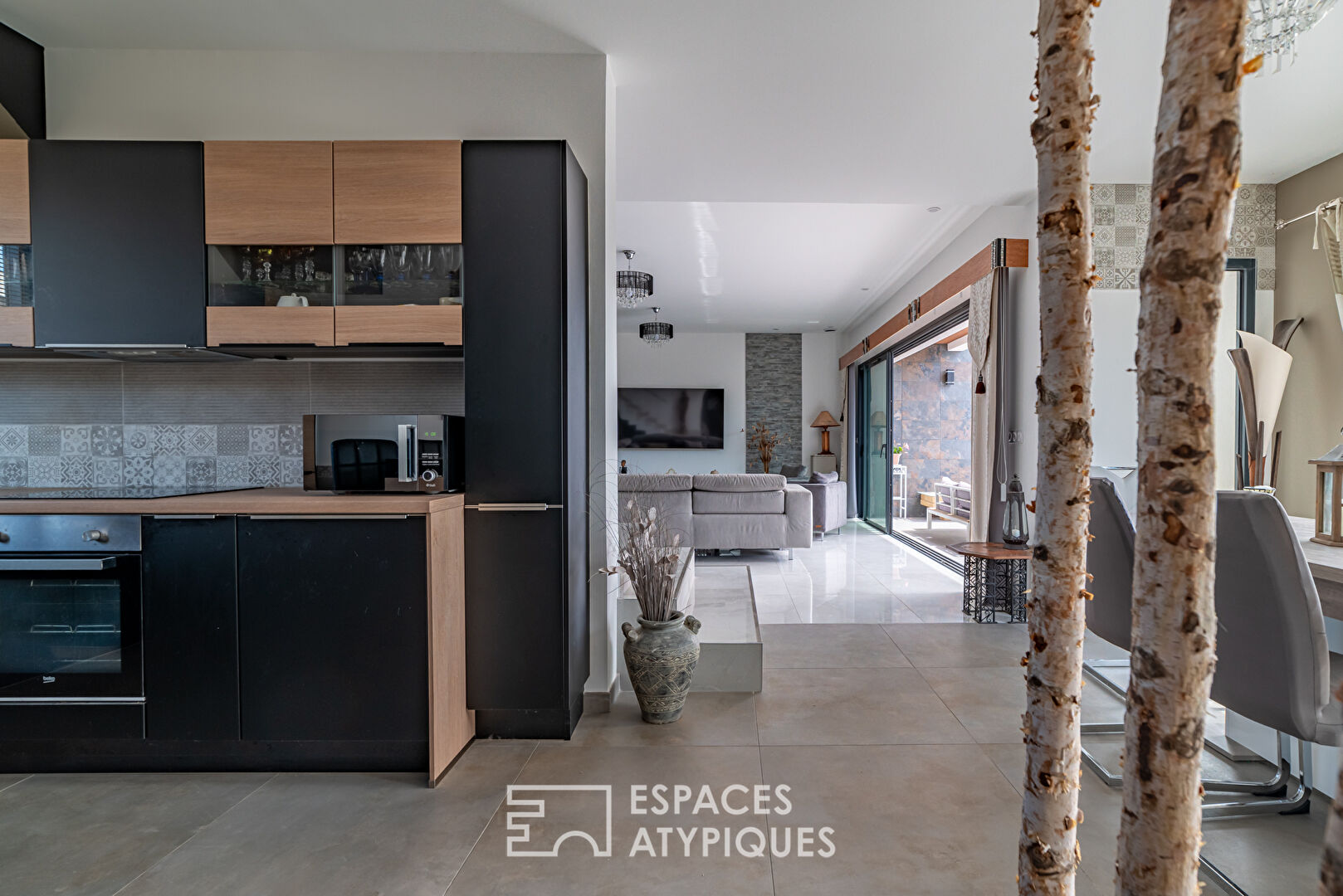 Villa contemporaine esprit zen