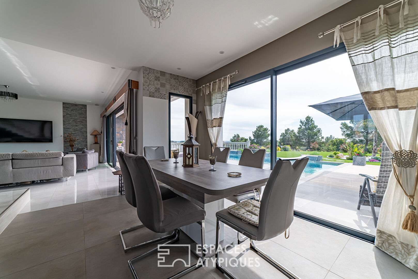 Villa contemporaine esprit zen