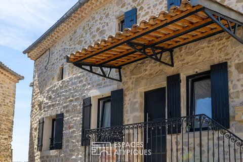 Belle maison de village avec terrasse et vue
