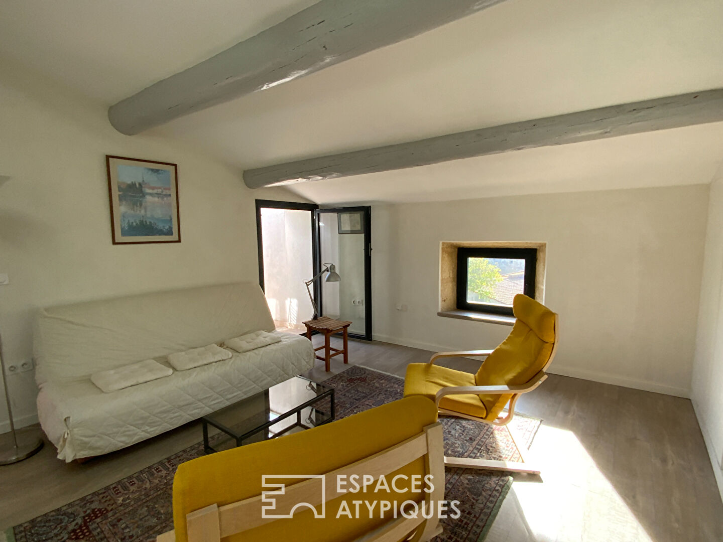 Maison de village lumineuse avec piscine proche Uzès