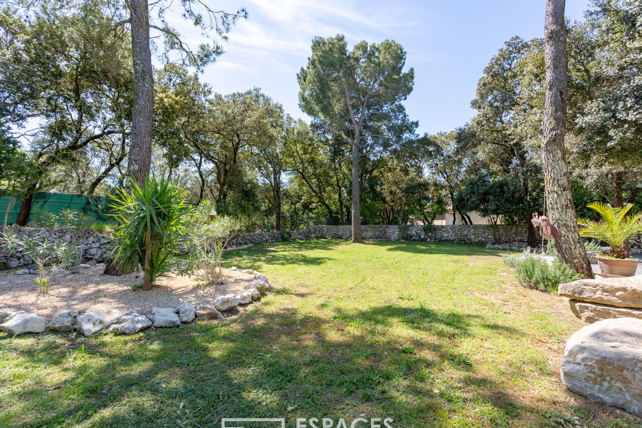 Villa contemporaine de plain-pied aux portes  d’Uzès
