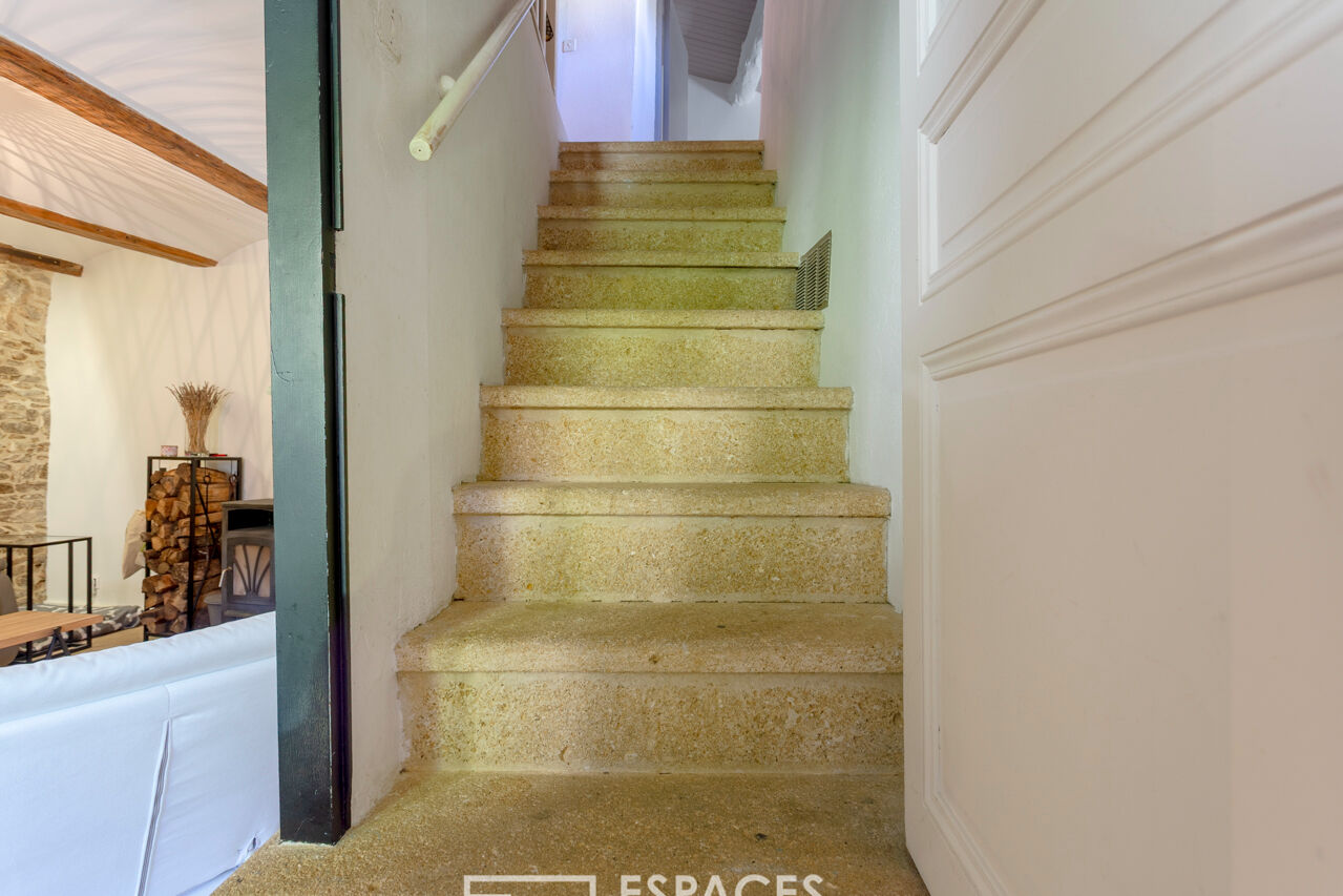 Stones and light: the soul of a village house near Uzès