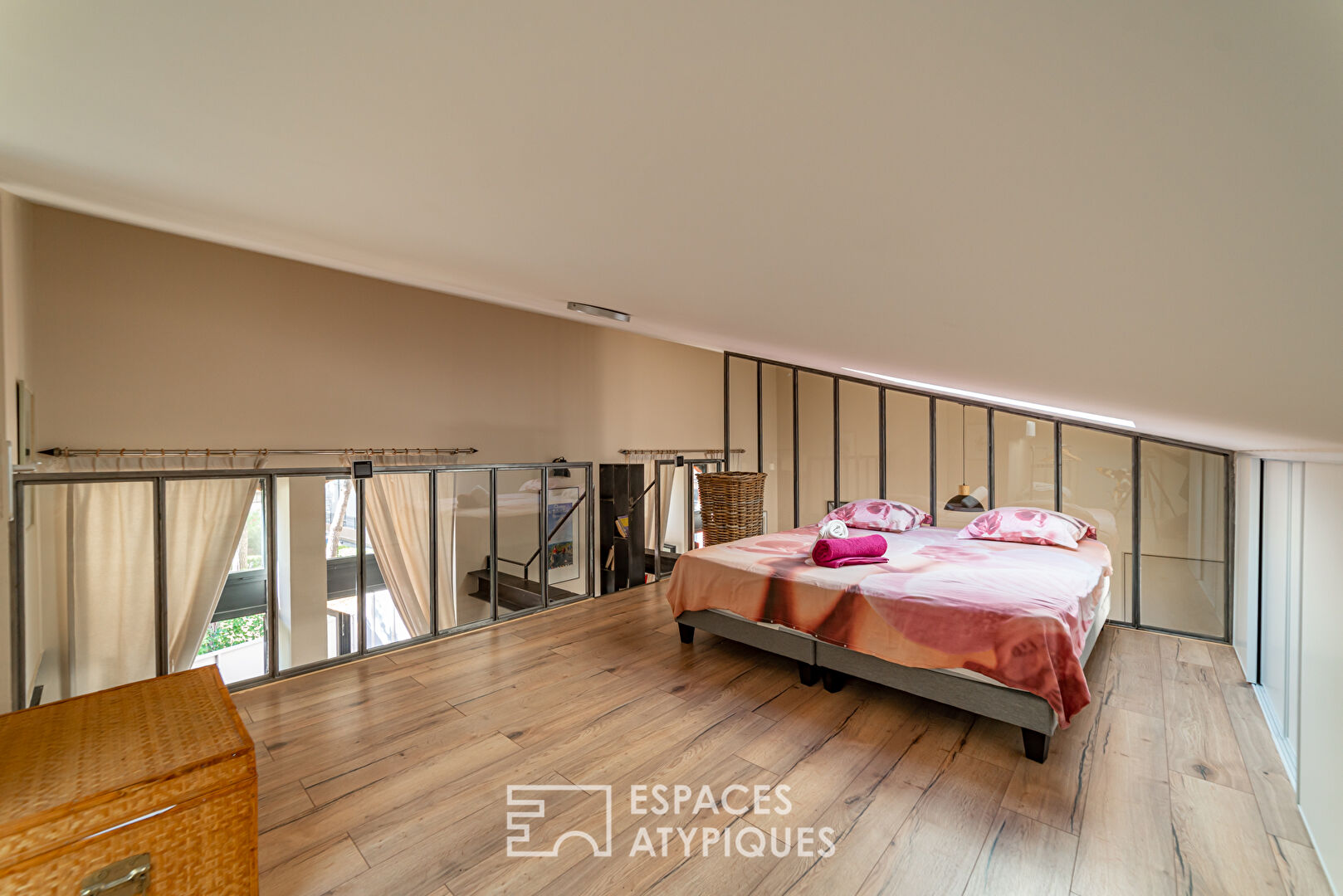 Loft in town with 2 terraces
