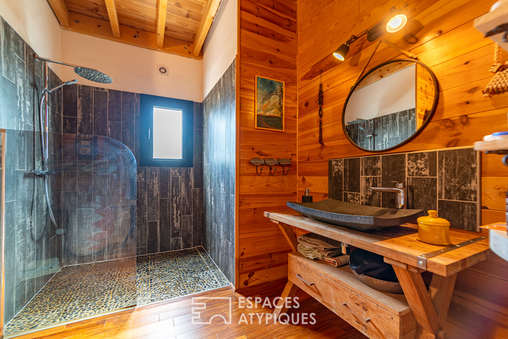 Exotic Timber Frame House