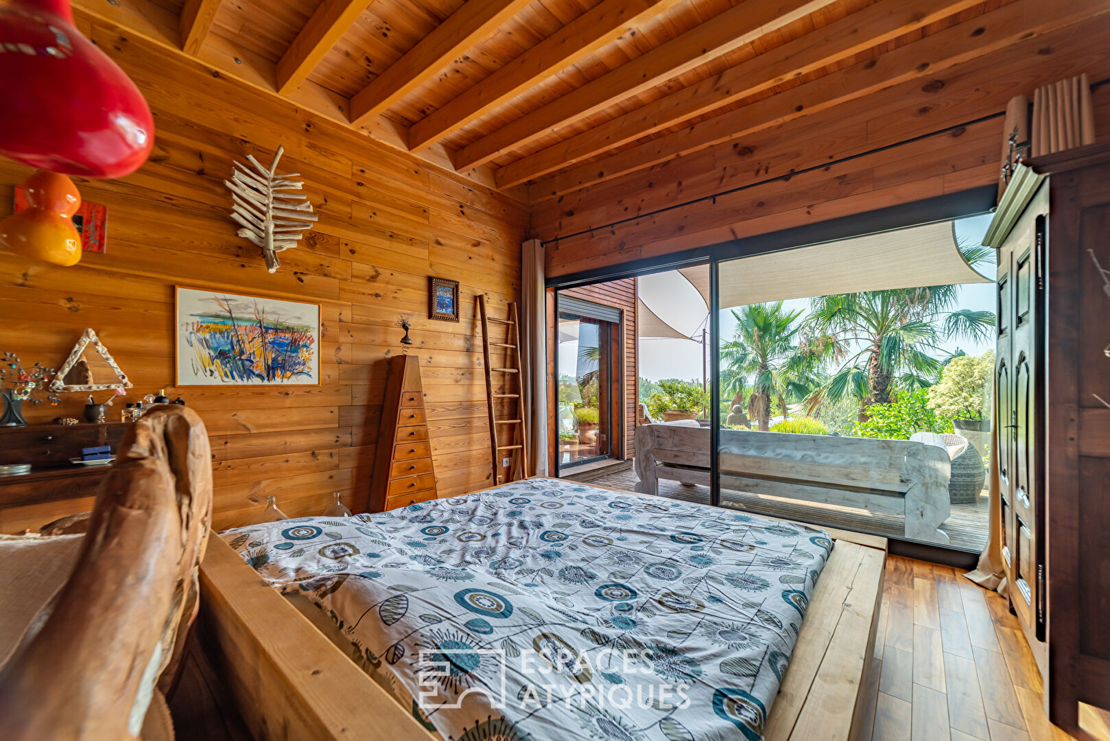 Exotic Timber Frame House
