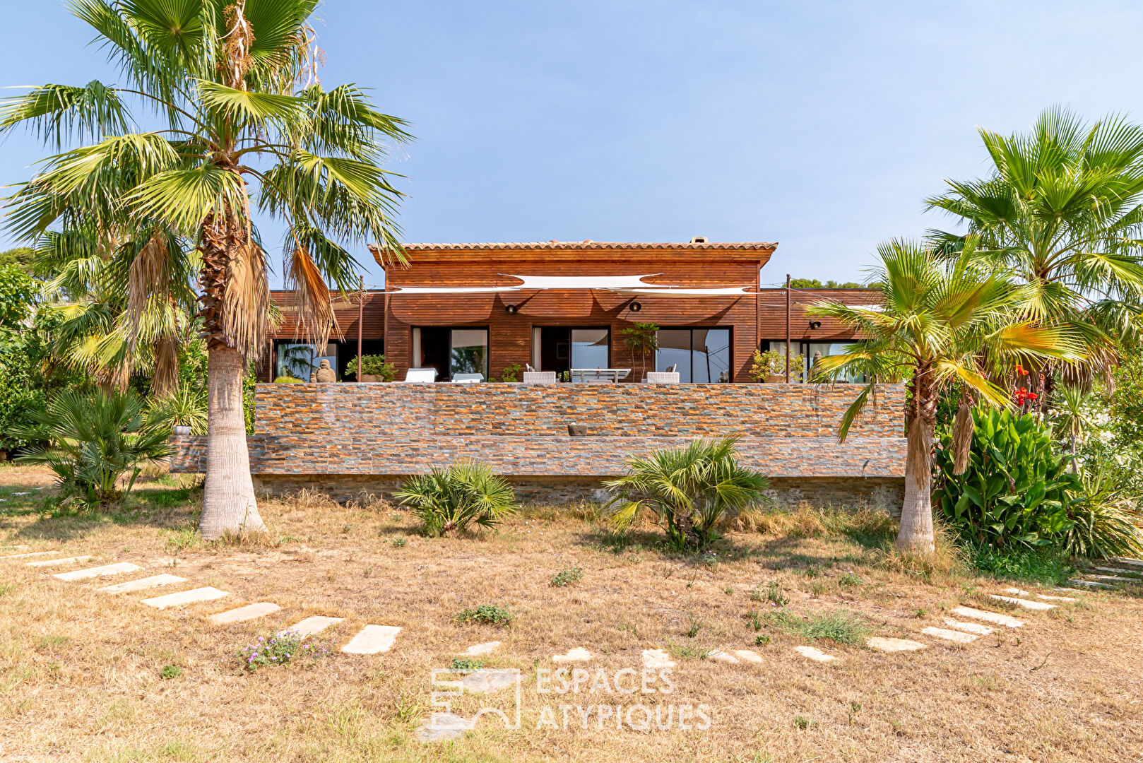 Exotic Timber Frame House